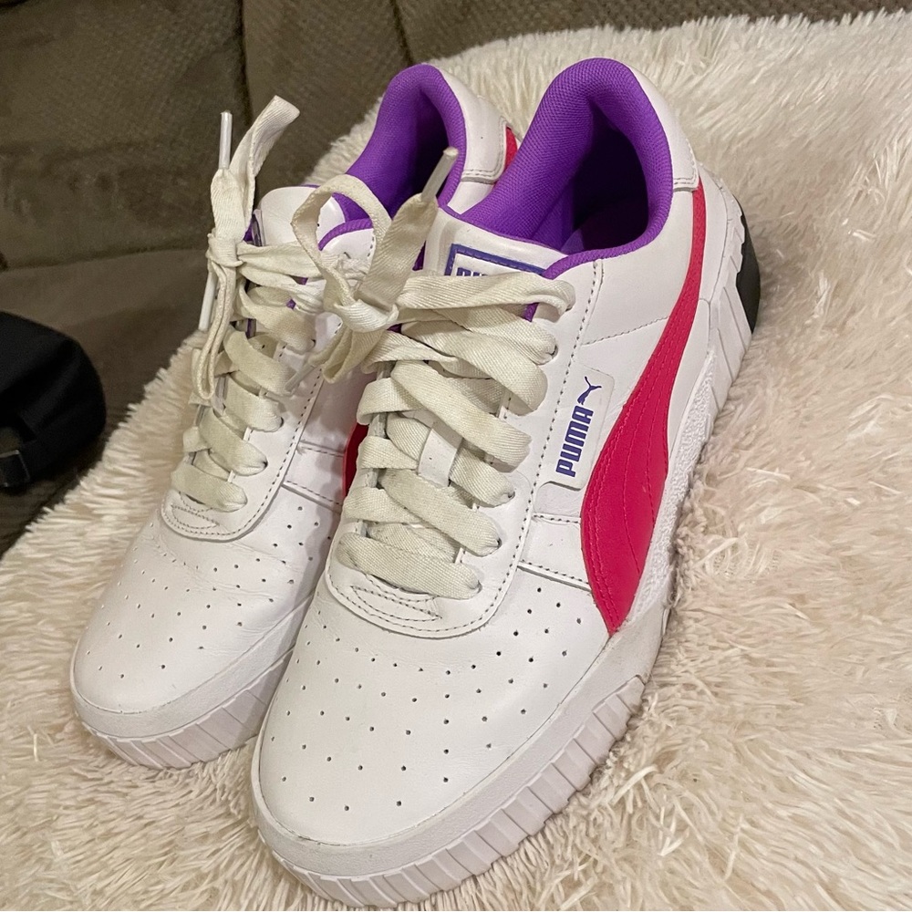 PUMA Cali Chase 'White' 369970-02 Size : Women’s 10
